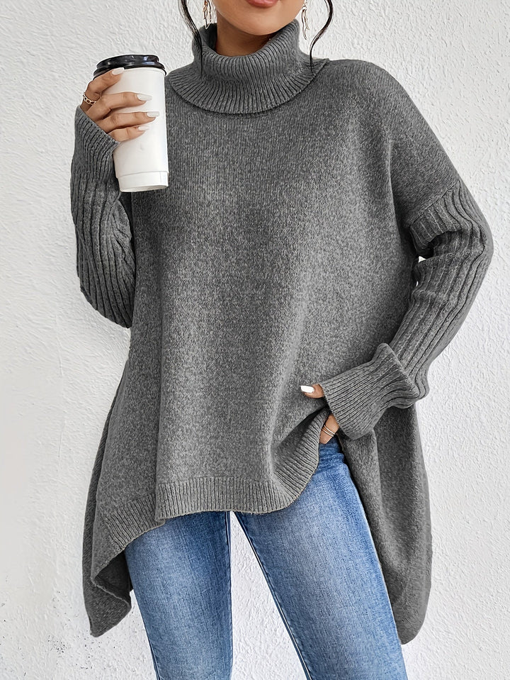 LEAH | OVERSIZED TURTLENECK SWEATER