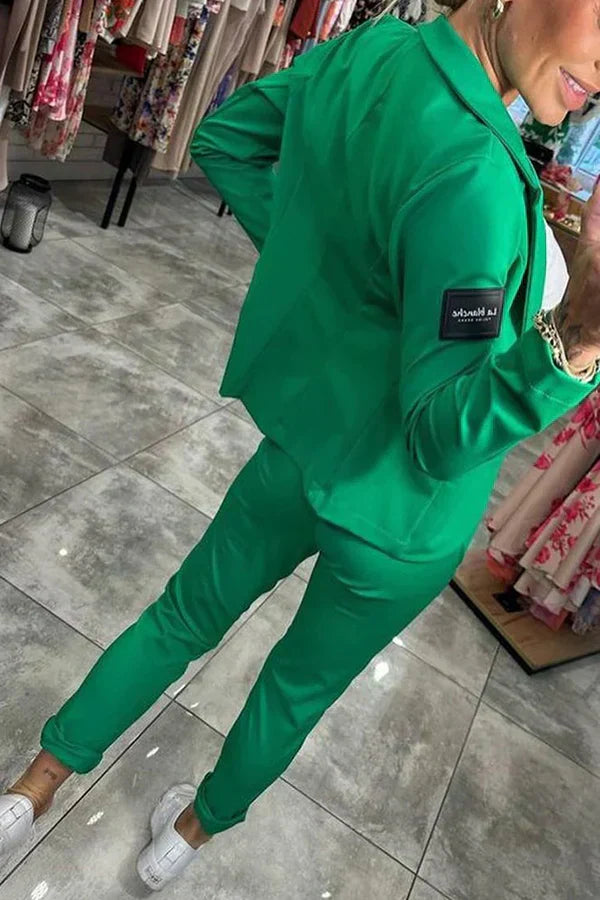 AMELIA | TAILORED SET WITH SOFT BLAZER AND CASUAL JOGGERS