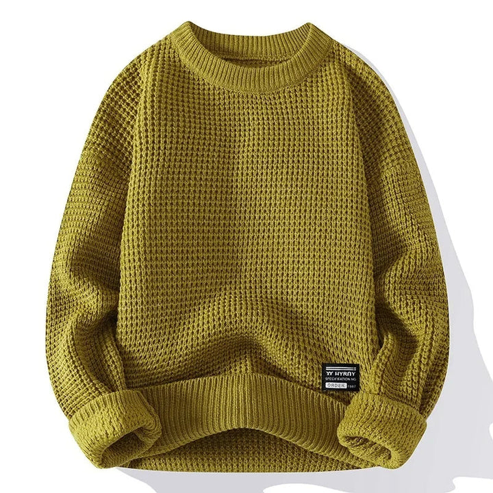 JULIAN | PREMIUM HONEYCOMB KNIT SWEATER