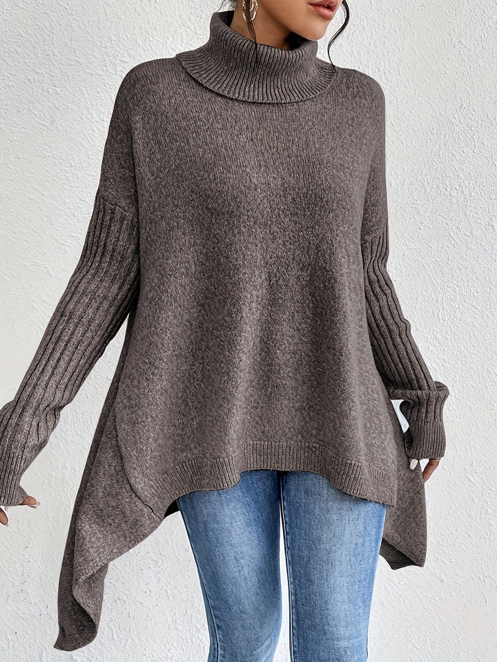 LEAH | OVERSIZED TURTLENECK SWEATER