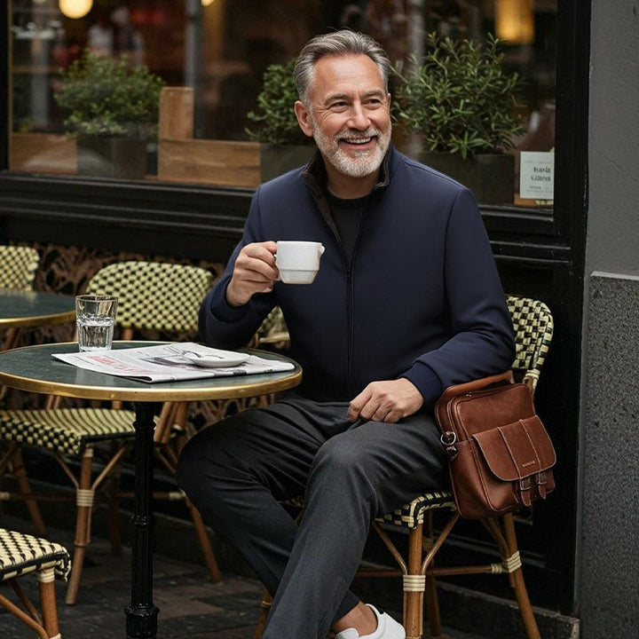 Ryan™ | Classic warm jacket with zipper for men