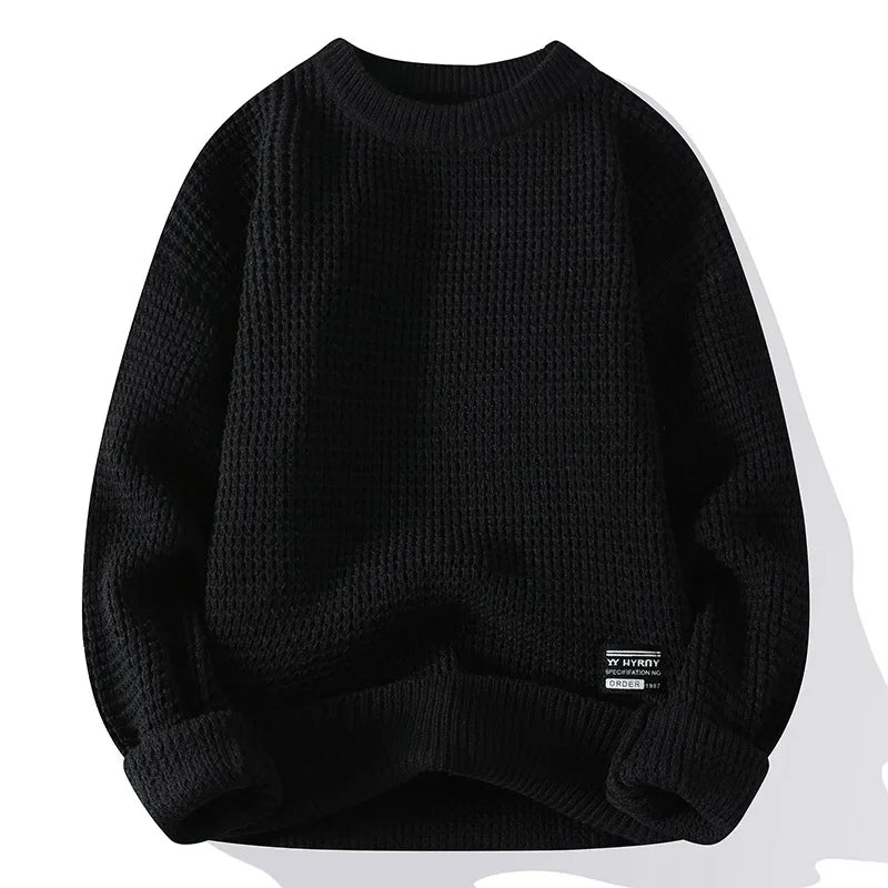 JULIAN | PREMIUM HONEYCOMB KNIT SWEATER