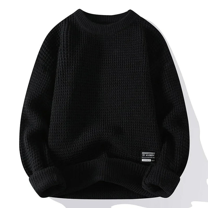 JULIAN | PREMIUM HONEYCOMB KNIT SWEATER
