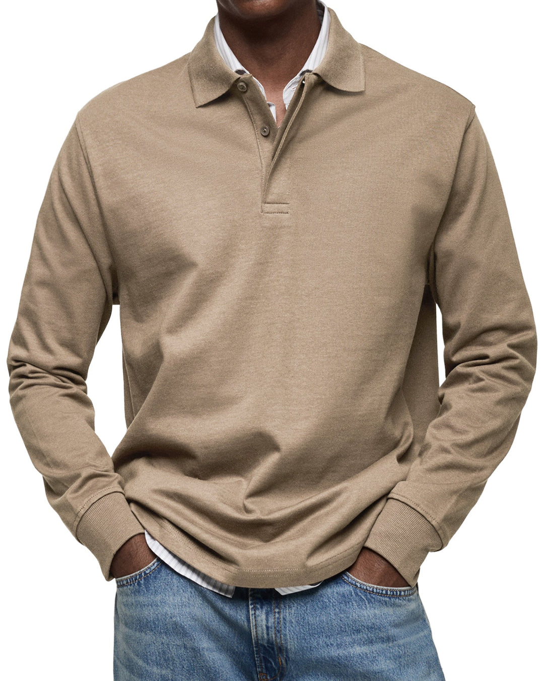 DYLAN | LUXURY LONG-SLEEVE POLO
