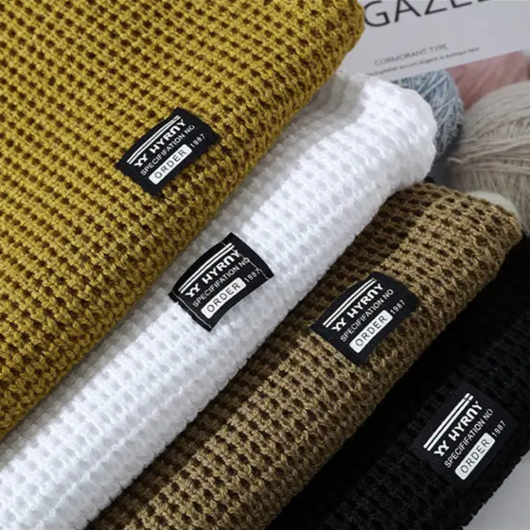 JULIAN | PREMIUM HONEYCOMB KNIT SWEATER