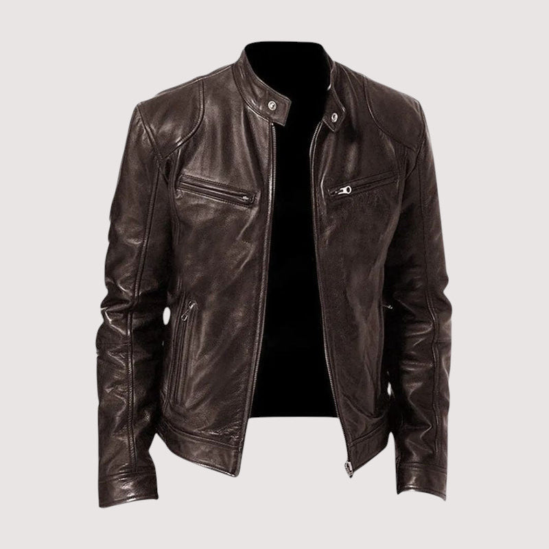 STANLEY | MEN’S LEATHER JACKET