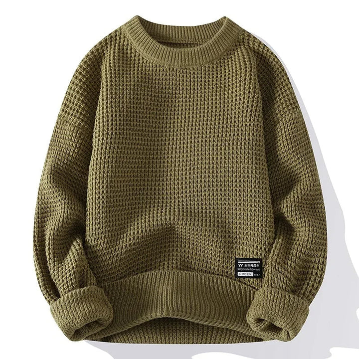 JULIAN | PREMIUM HONEYCOMB KNIT SWEATER