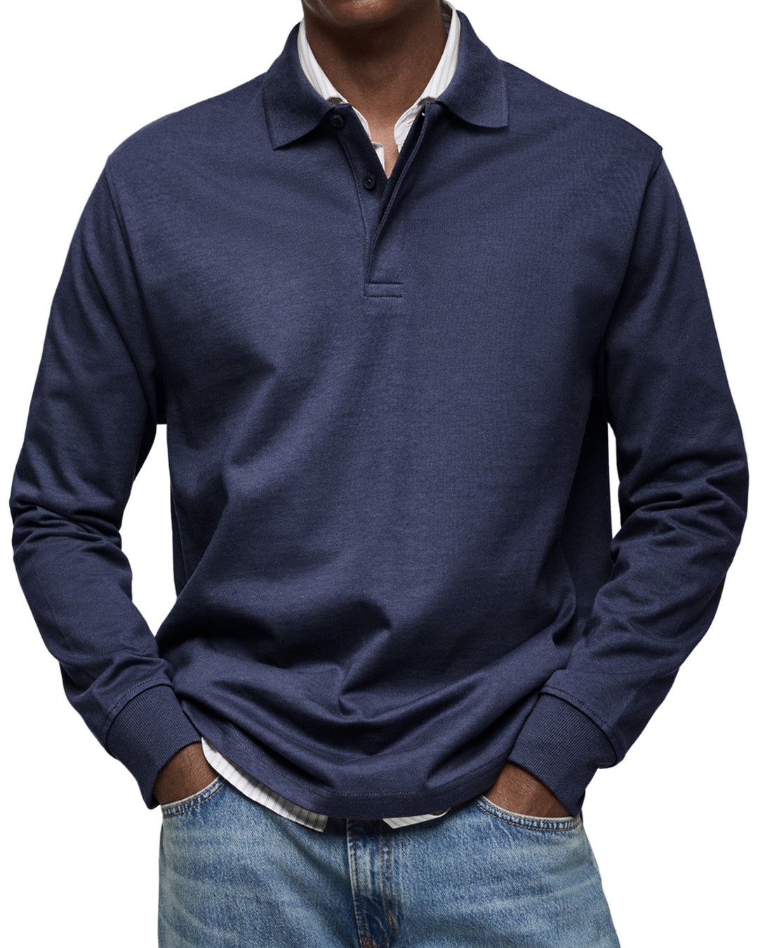 DYLAN | LUXURY LONG-SLEEVE POLO