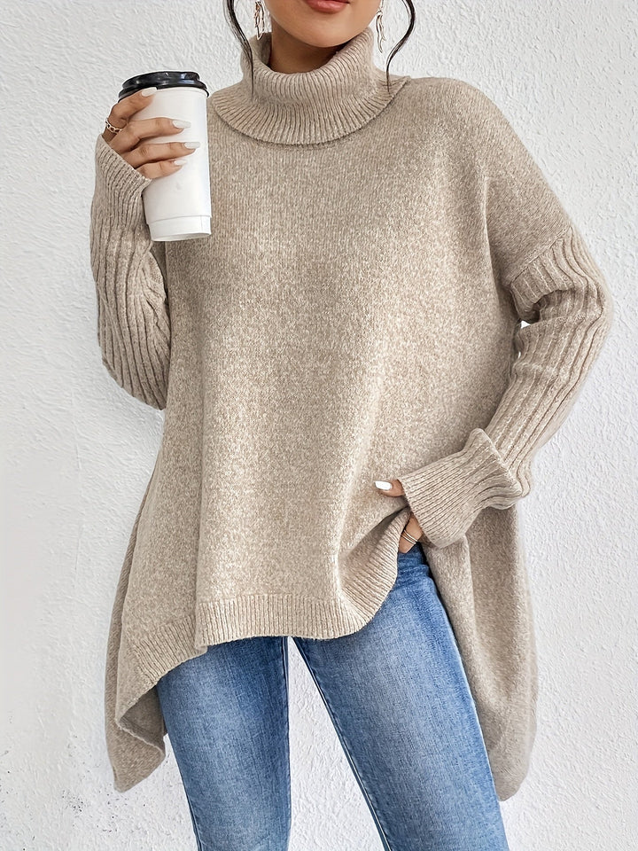 LEAH | OVERSIZED TURTLENECK SWEATER