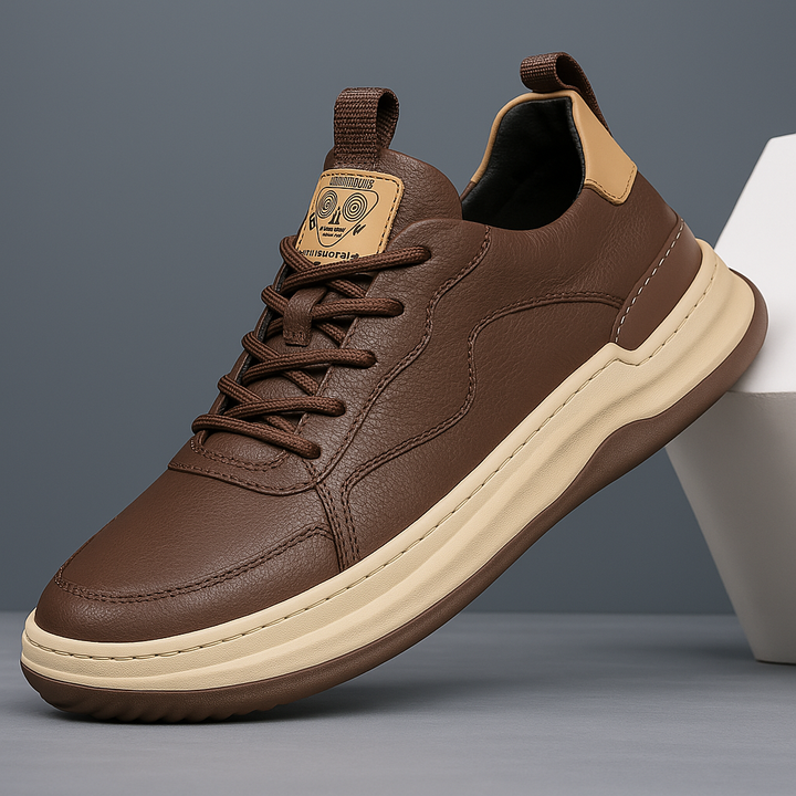 HUDSON | LEATHER SNEAKERS