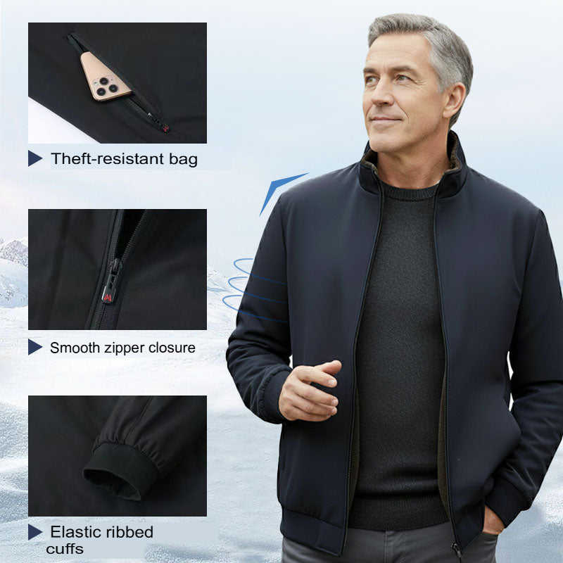 Ryan™ | Classic warm jacket with zipper for men