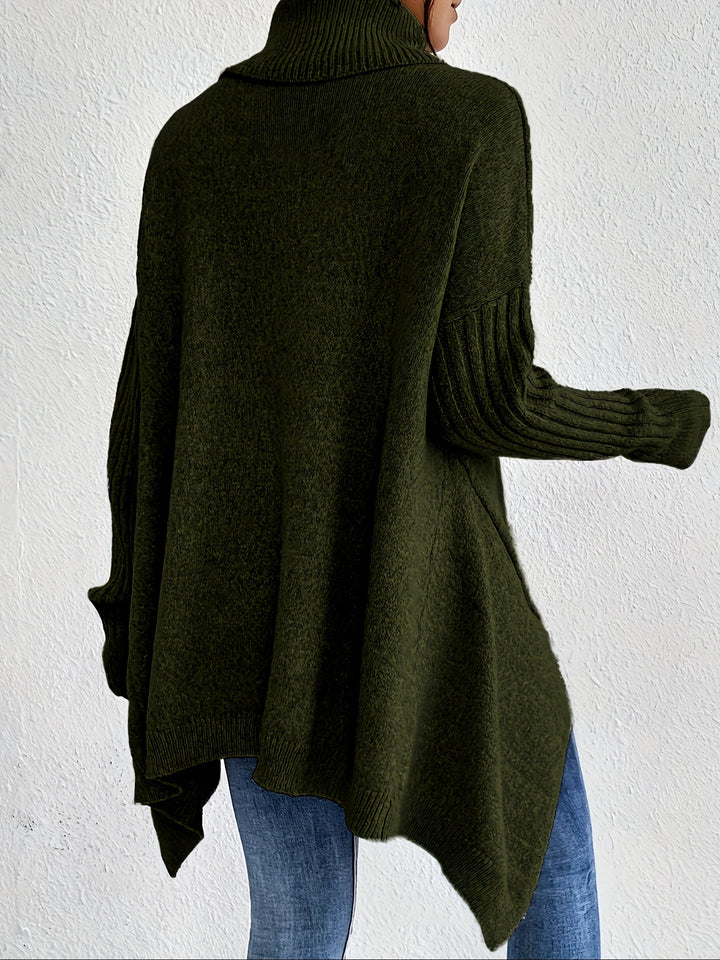 LEAH | OVERSIZED TURTLENECK SWEATER