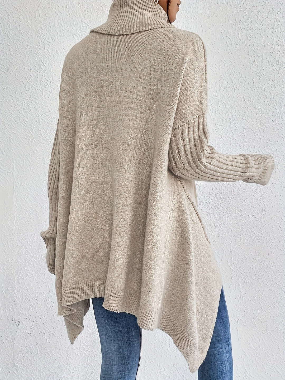 LEAH | OVERSIZED TURTLENECK SWEATER