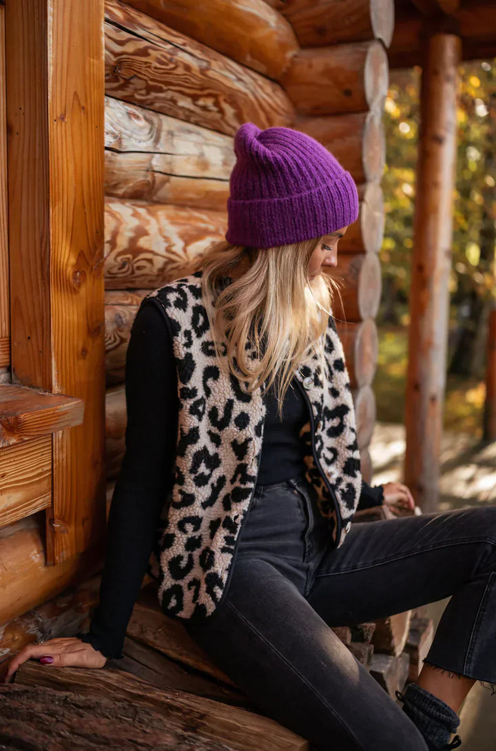 LEANA | LEOPARD VEST
