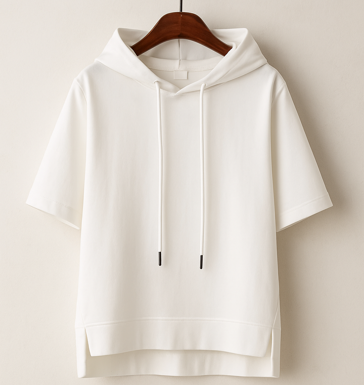ALISON | SHORT SLEEVE HOODIE