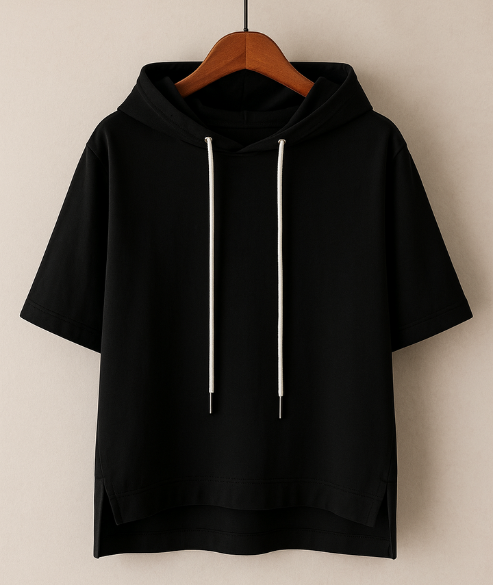 ALISON | SHORT SLEEVE HOODIE