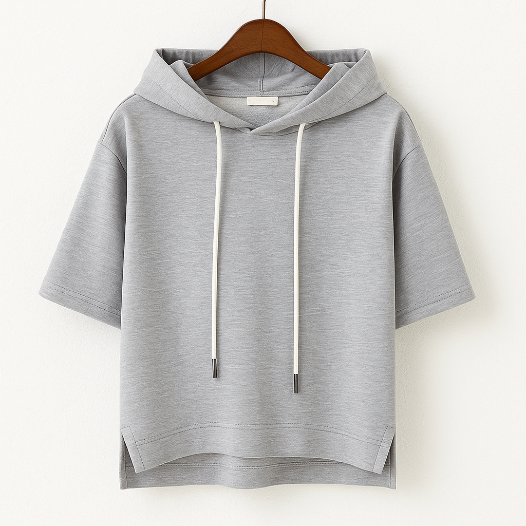 ALISON | SHORT SLEEVE HOODIE