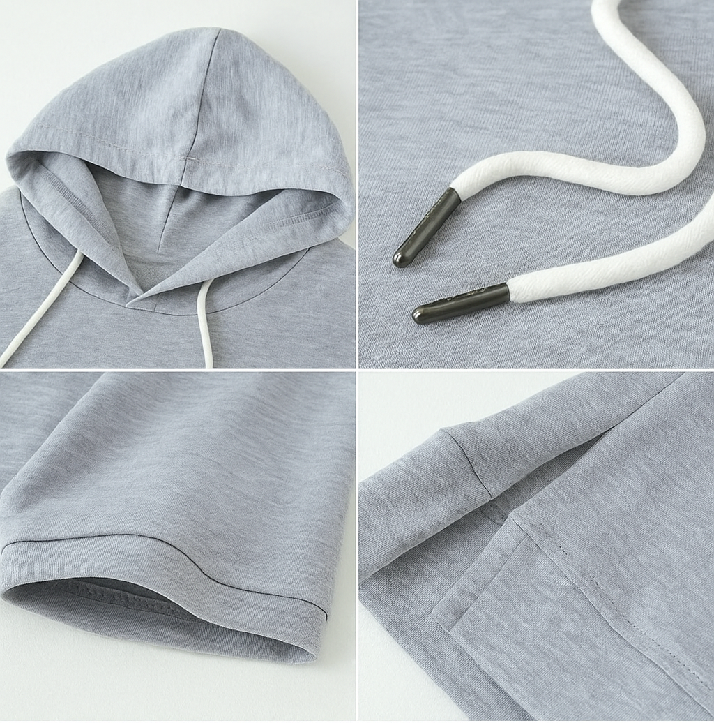 ALISON | SHORT SLEEVE HOODIE