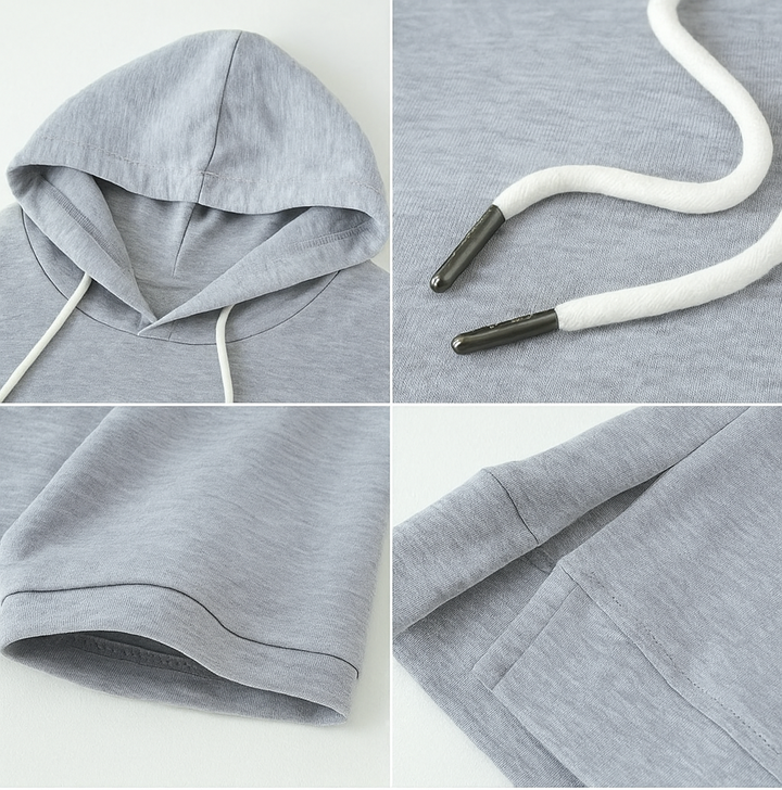 ALISON | SHORT SLEEVE HOODIE