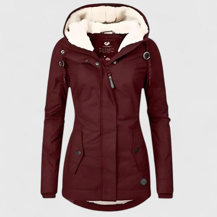 ELEANOR | WATERPROOF WINTER COAT WITH HOOD