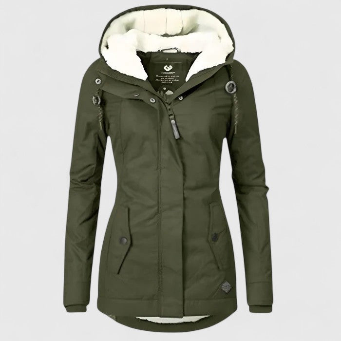 ELEANOR | WATERPROOF WINTER COAT WITH HOOD