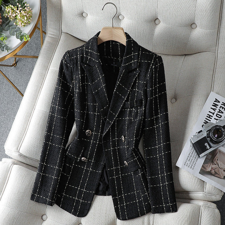 CELINA | PLAID BLAZER