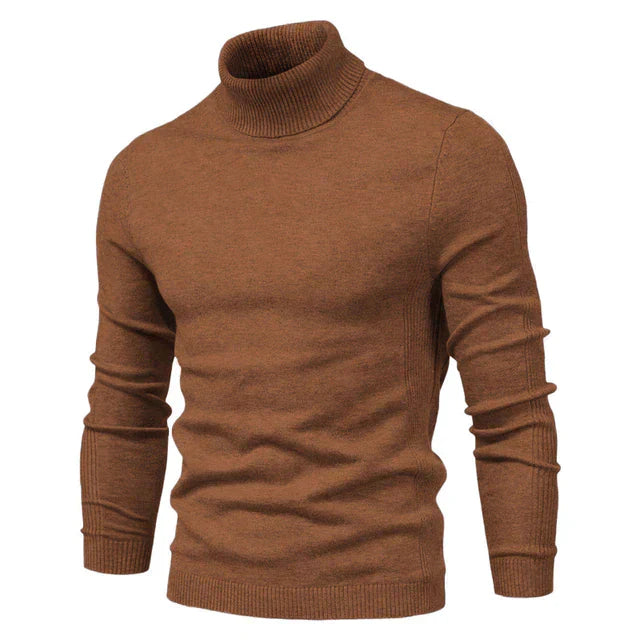 KYLE | CASUAL THICK TURTLENECK SWEATER