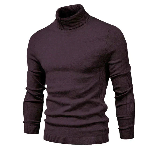 KYLE | CASUAL THICK TURTLENECK SWEATER