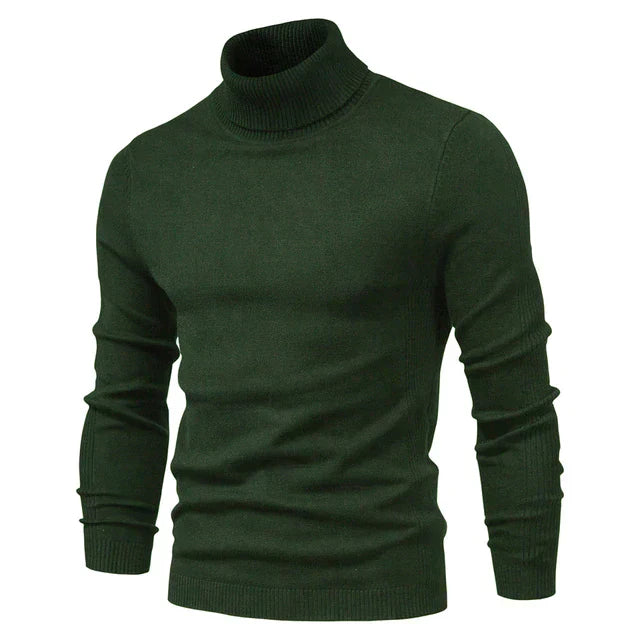 KYLE | CASUAL THICK TURTLENECK SWEATER