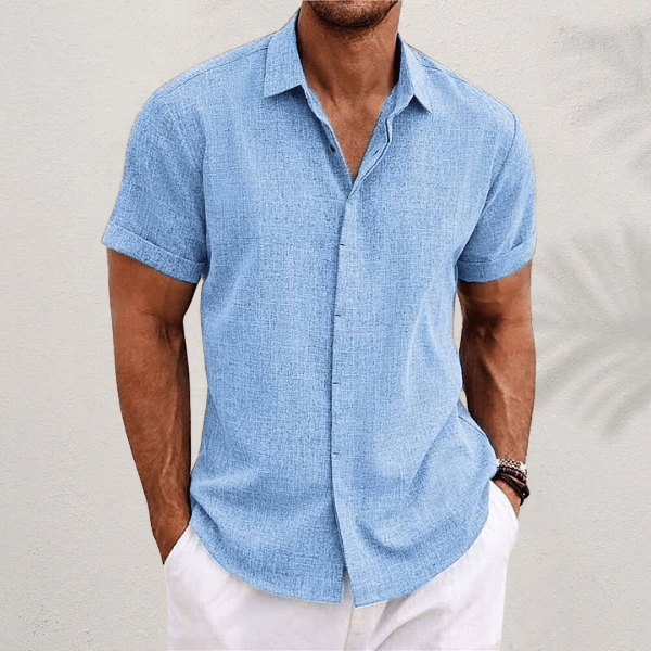 ALEANRO | CLASSIC LINEN SHIRT