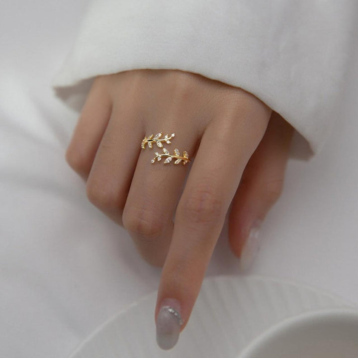 Kaelirisse | Zirconia Ring 18K Gold