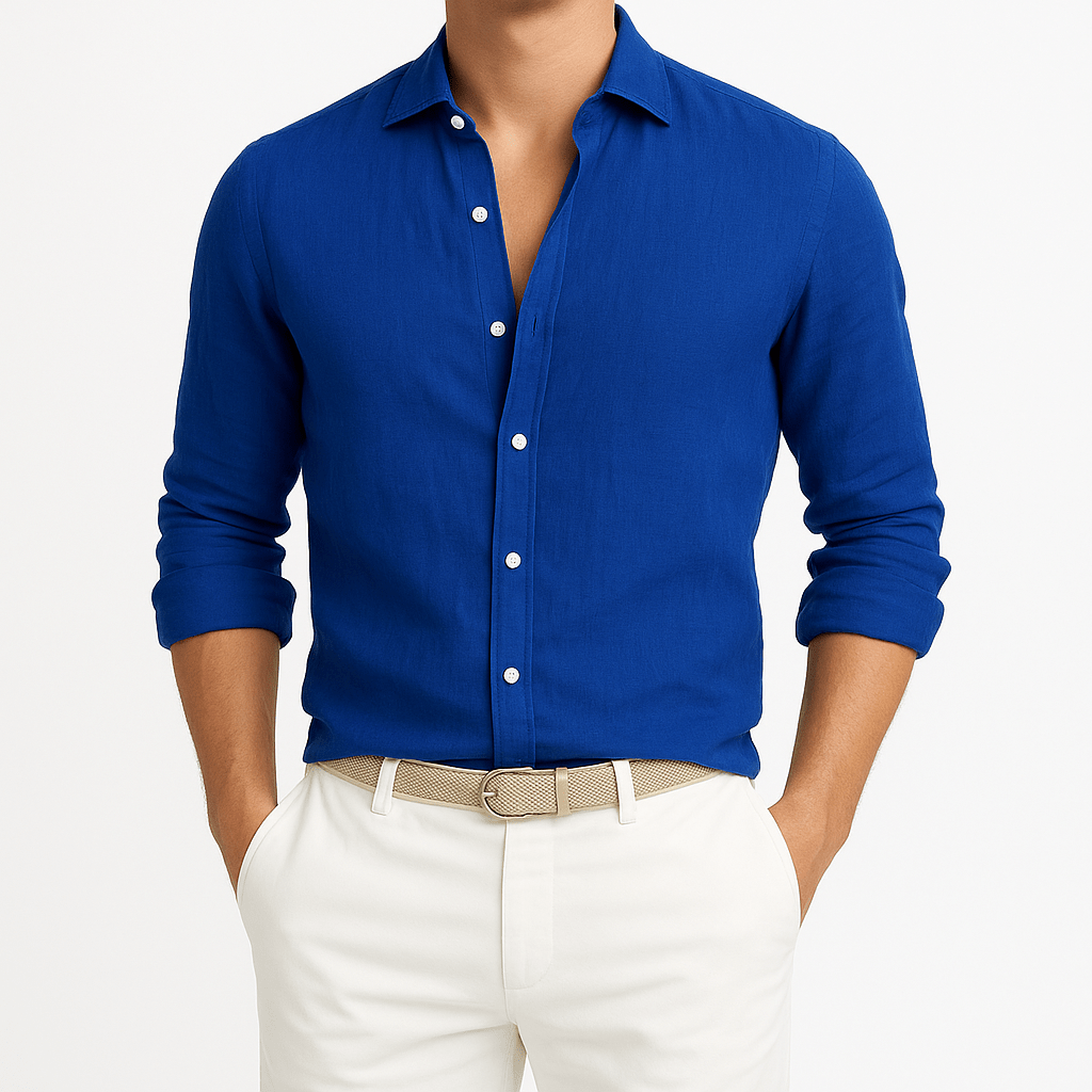 DAVID | CASTLE LINEN SHIRT