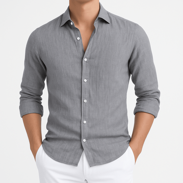 DAVID | CASTLE LINEN SHIRT