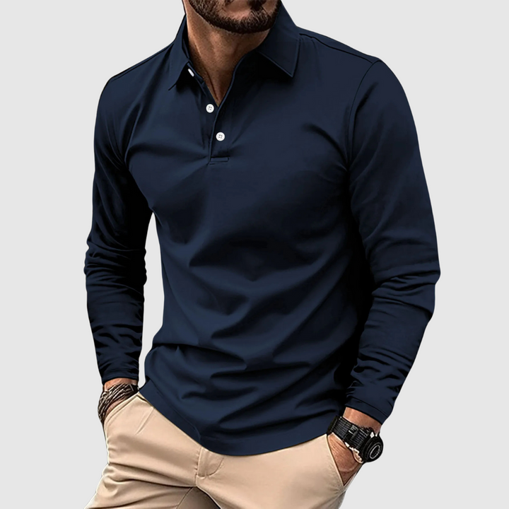 BAXTER | SLEEK COMFORT POLO TOP
