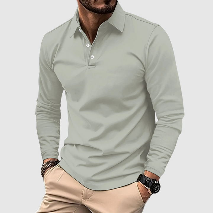 BAXTER | SLEEK COMFORT POLO TOP