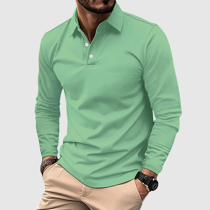 BAXTER | SLEEK COMFORT POLO TOP