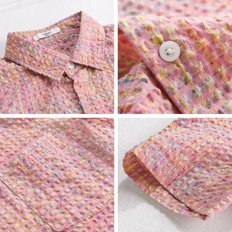 MERCER | BUBBLE-WEAVE SHIRT