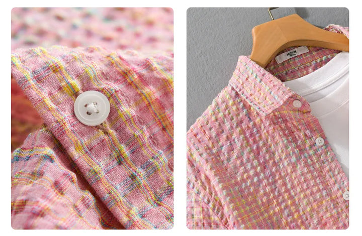 MERCER | BUBBLE-WEAVE SHIRT