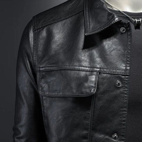 CHRISTIAN | RIDER LEATHER JACKET