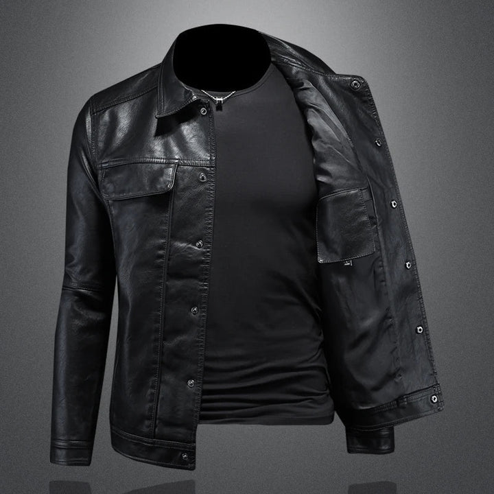 CHRISTIAN | RIDER LEATHER JACKET