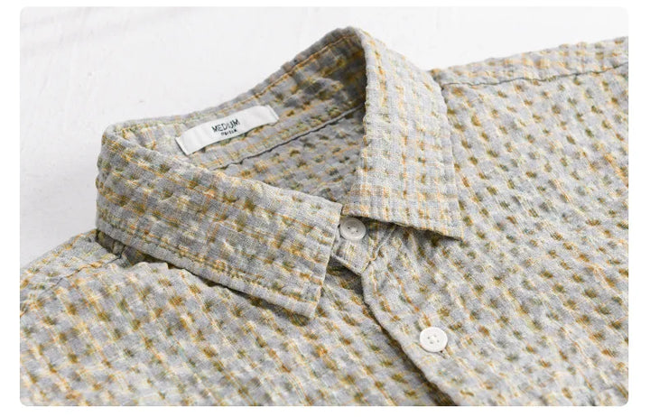 MERCER | BUBBLE-WEAVE SHIRT