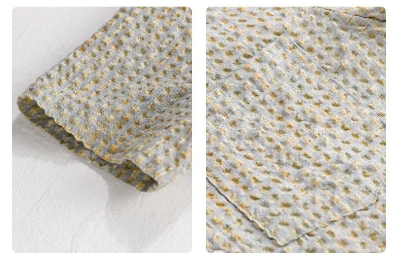 MERCER | BUBBLE-WEAVE SHIRT