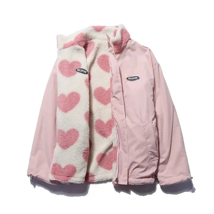 LIBBY | REVERSIBLE HEART JACKET