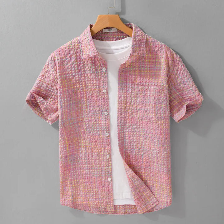 MERCER | BUBBLE-WEAVE SHIRT