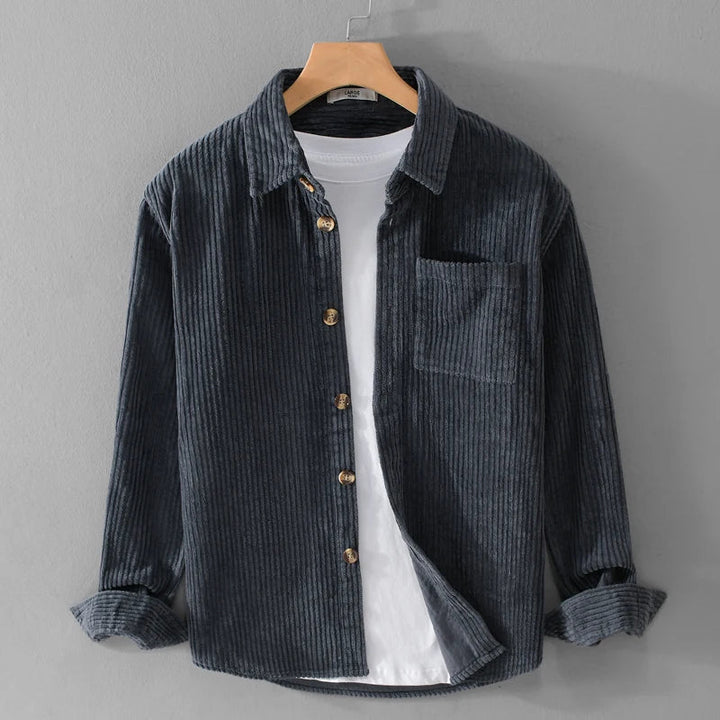 FINN | CORDUROY LONG-SLEEVE SHIRT