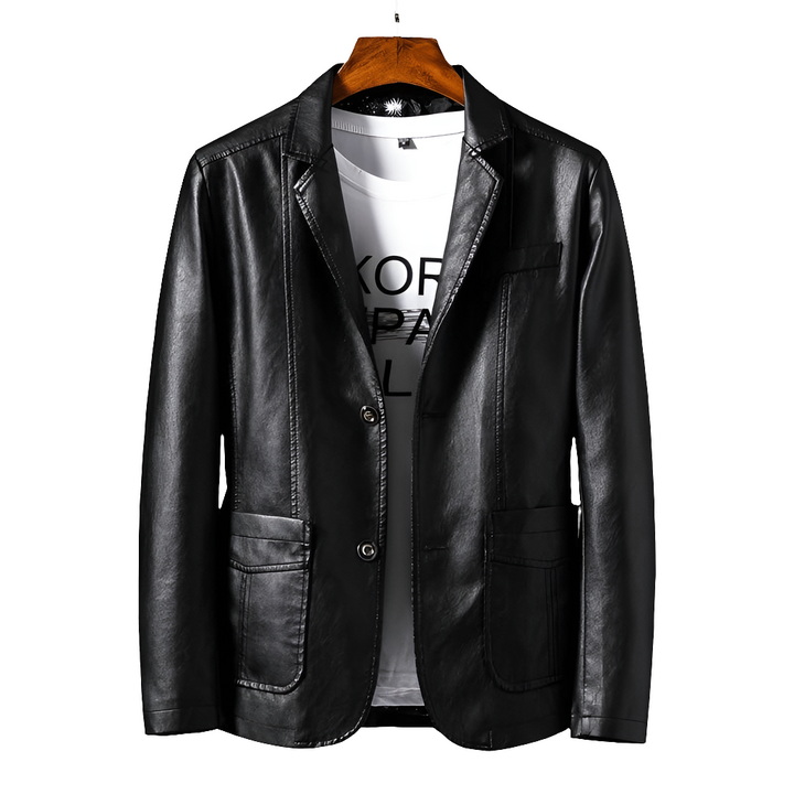 EVAN | STYLISH MEN'S LEATHER BLAZER
