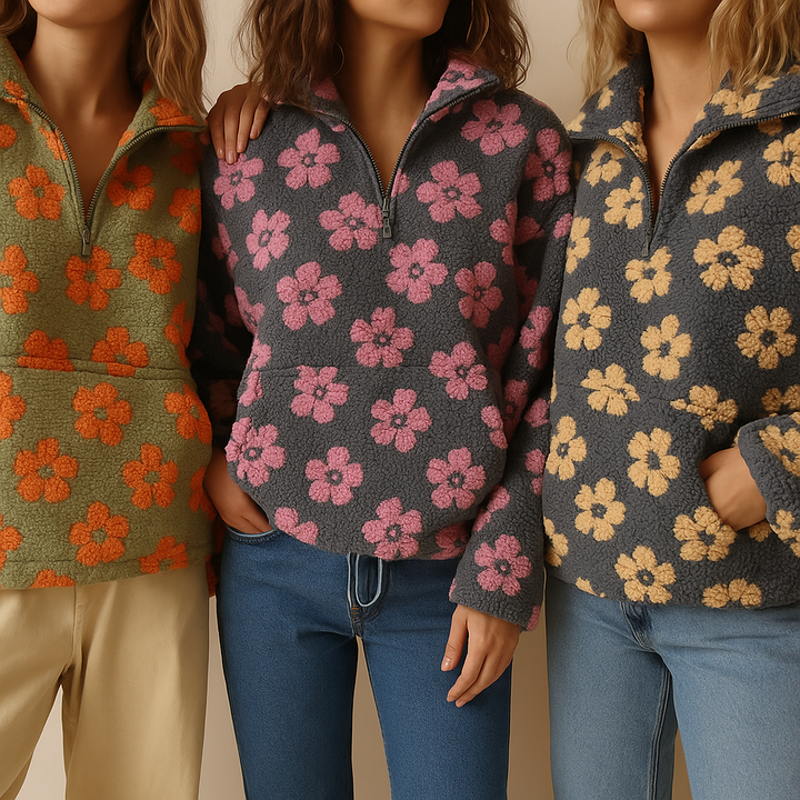LAYLA | FLORAL SWEATER