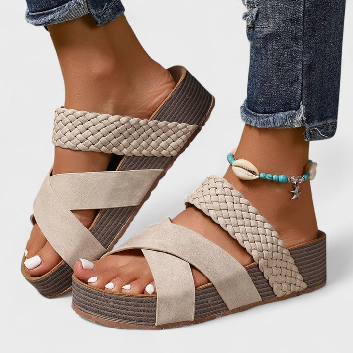 LILY | LEATHER ORTHOPEDIC SANDALS