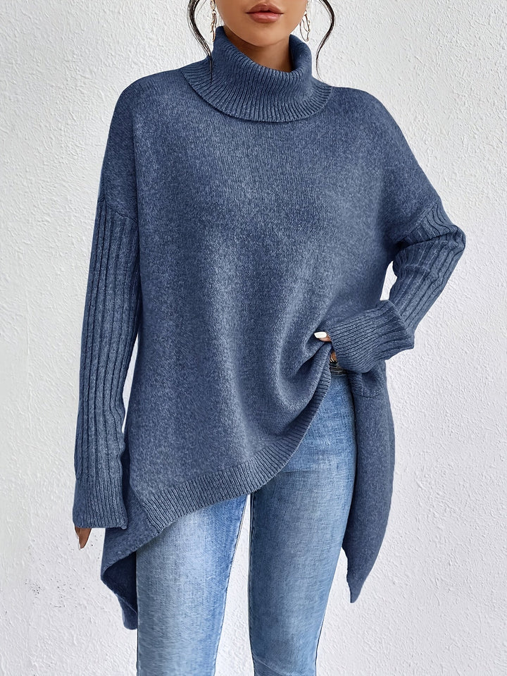 LEAH | OVERSIZED TURTLENECK SWEATER
