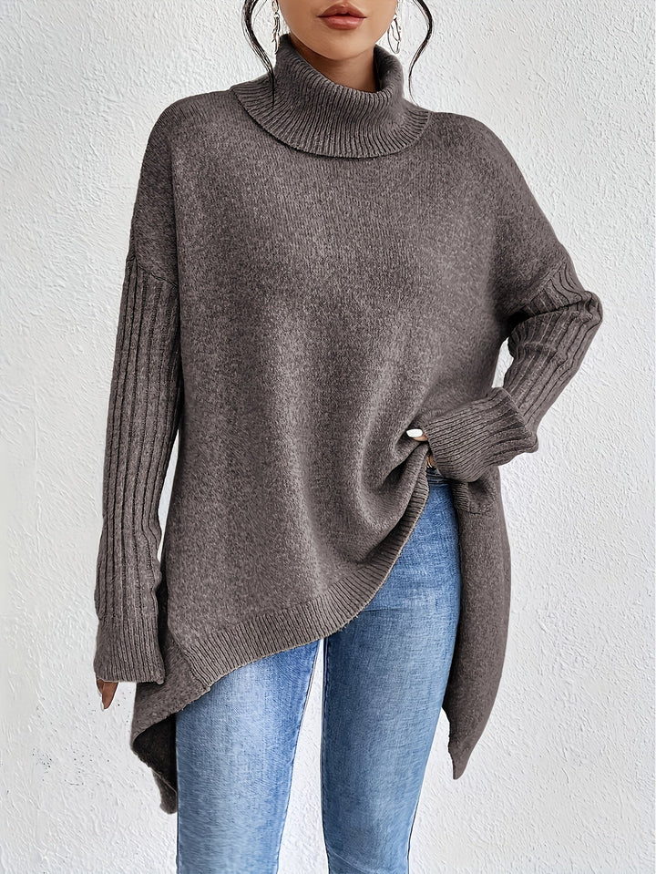 LEAH | OVERSIZED TURTLENECK SWEATER